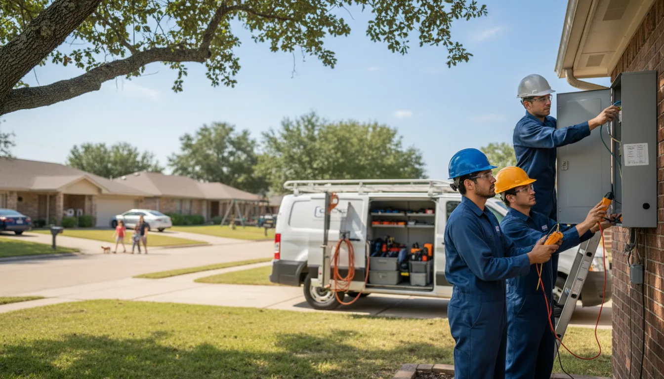 Certified electrician providing emergency electrical services in Strykersville, NY